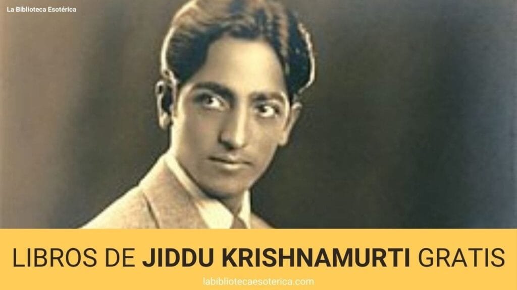 Libros de Jiddu Krishnamurti