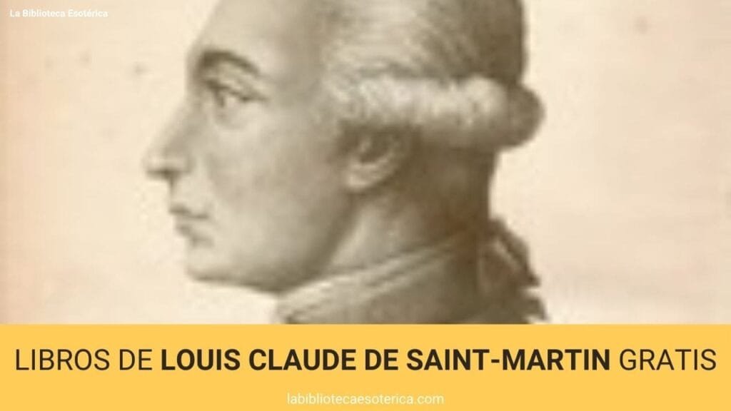 Libros de Louis Claude de Saint-Martin